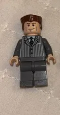 Lego Spider-Man 3 Minifigure: Harry Osborn (spd022) Gray Suit 4857 Ock's Lab