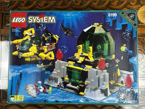 1998 LEGO Aquazone: Hydro Crystallization Station (6199) COMPLETE with Box