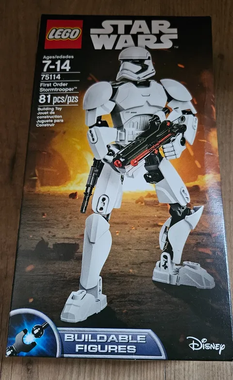 LEGO 75114 Star Wars Buildable First Order Stormtrooper  NEW Retired