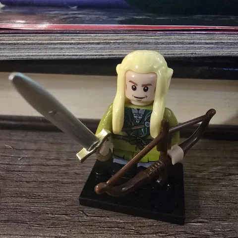 Custom LEGO Legolas Minifigure 10316 The Lord of the Rings Rivendell Elf NEW