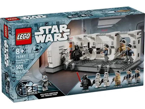 BOARDING THE TANTIVE IV Star Wars Lego Box Set #75387 502pcs MINT SEALED 2024