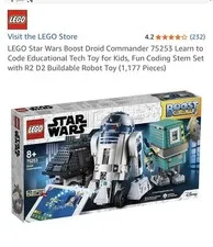 LEGO Star Wars BOOST Droid Commander 75253 App-Controlled 1177 pcs, Partly Built