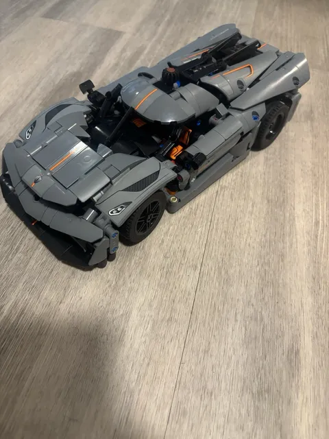 Koenigsegg Jesko Absolut Grey Hypercar Lego