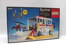 Lego 8680 Technic Arctic Rescue Base 1986 Vintage 