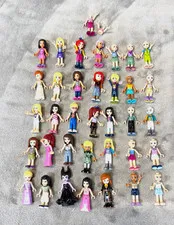 LEGO Friends Mini Doll Lot 35 Figures Disney Princess Maleficent Elsa Bulk