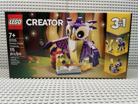 LEGO. CREATOR 3 in 1: Fantasy Forest Creatures (31125). New. Sealed Box.