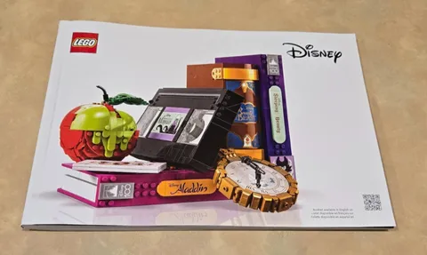 Lego instruction manual Disney Villain Icons #43227