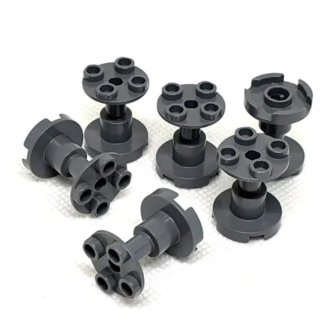 LEGO Parts - Dk. Bluish Gray Support 2 x 2 x 2 Stand Comp. Hole No 3940b QTY 6