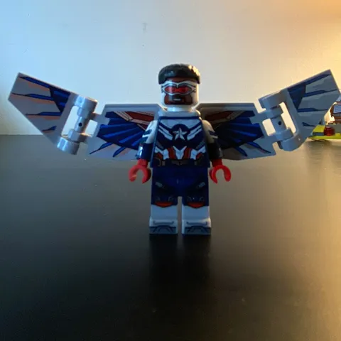 LEGO Falcon Minifigure with Wings Plastic Character Figure
