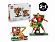 LEGO Cristiano Ronaldo Collector Building Set Ages 12+ Soccer Gift 66823 Fast Sh