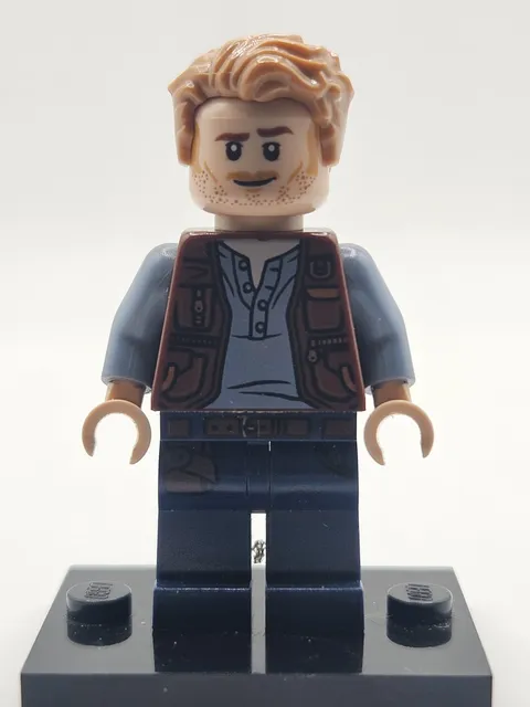 LEGO Jurassic World Owen Grady Minifigure jw023 NEW NM -MB