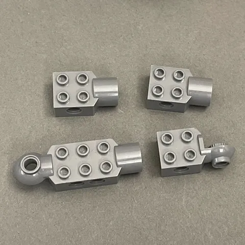 Lego 47452 48171 48169 Dark Blue Gray Replacement Parts Pieces Lot of 4