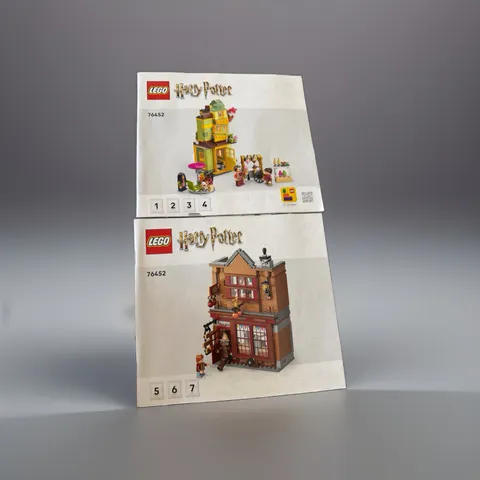 LEGO Harry Potter Quidditch Ice Cream BUILDING INSTRUCTION MANUALS ONLY 76452