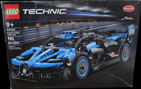 LEGO TECHNIC Bugatti Bolide Agile Blue - Retired Set 42162 - Complete 