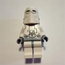 Lego Star Wars Snowtrooper Minifigure with White Helmet 75049