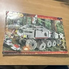 LEGO Star Wars set #7261 Clone Turbo Tank Instruction booklet
