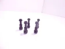 5 LEGO minifigure utensil telescopes Black 64644