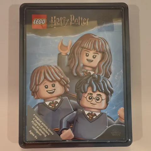 LEGO Harry Potter Activity Book Tin 5019200 w/ Dumbledore Minifigure Stickers