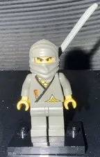 LEGO 1998 Ninja - Gray (cas049) w/sword Rare/Retired Excellent Condition!!!