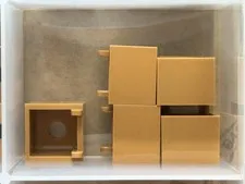 LEGO Parts - Medium Nougat Container, Box 2 x 2 x 1 1/3 - No 7711 - QTY 5