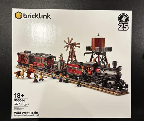 LEGO BrickLink Designer Program Ser. 4 Wild West Train 910044 USED 100% Complete