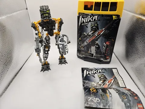 LEGO BIONICLE: Toa Hewkii (8730) Inika 100% Complete Set Including Manual