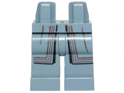LEGO® Part 970c00pb1065 - Hips and Legs with SW Mandalorian Robe