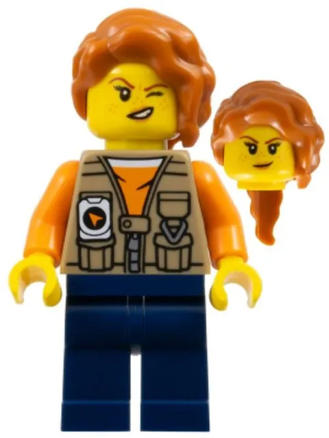LEGO® Minifig cty1766 - Jungle Photographer - Female
