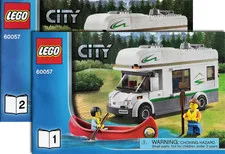 ⭐ INSTRUCTIONS ONLY ⭐  For LEGO CITY  Camper Van  60057  No Parts  NEW