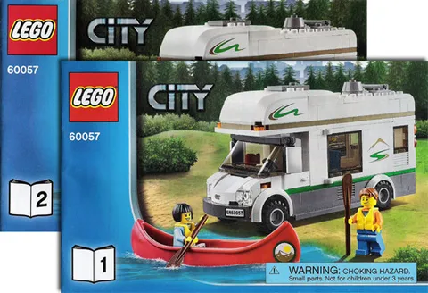 ⭐ INSTRUCTIONS ONLY ⭐  For LEGO CITY  Camper Van  60057  No Parts  NEW