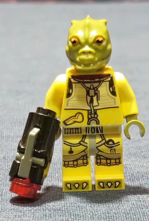 LEGO Star Wars Bossk Olive Green Minifigure 75167 Bounty Hunter SW0828