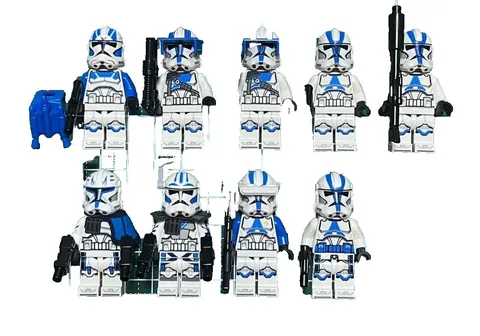 LEGO Minifigure Star Wars 501st Blue Lot Set Bulk Sale