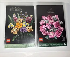 2 - NEW LEGO Botanicals 10280, 10374 - box damage