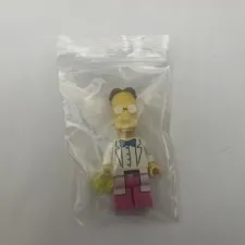 Packaged LEGO 71009-9 Simpsons Series 2 Collectibles Minifigure Professor Frink
