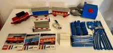 Lego Train 723/12V from 1974 with tracks, transformer and more!!
