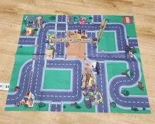 Lego City Town Playmat 2009 Polyester 70x80cm