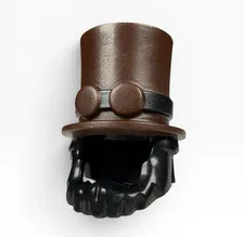 Lego Star Wars Misprinted Unprinted Error Apocalypseburg Abe Minifig Hat Beard