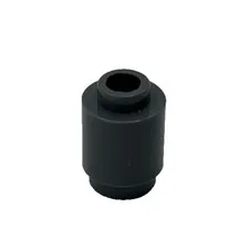 Lego 3062b Dark Bluish Gray Brick Round 1 x 1 Open Stud Element 4211090