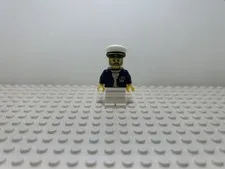 LEGO Series 10 Collectible Minifigure Sea Captain 71001 CMF Binoculars col154