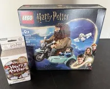 LEGO Harry Potter Hagrid & Harry's Set 76443 L3 New Damage Box + Card Game