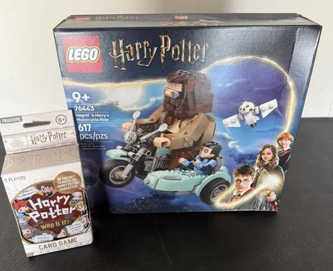 LEGO Harry Potter Hagrid & Harry's Set 76443 L3 New Damage Box + Card Game