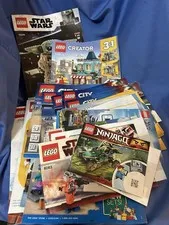 Lego Catalog And Instruction Manual Lot