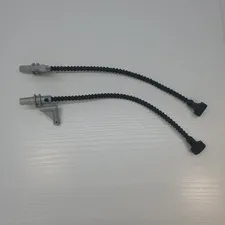 (2) Lego Duplo Hose Gray Nozzle Gas Fuel Pump Fireman's Water Hose Tanker