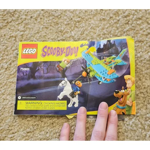 LEGO Scooby-Doo Mystery Plane Adventures 75901 Instruction Manual Only