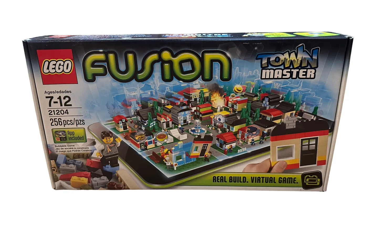 Lego 21204 Fusion Town Master Virtual Game Retired New Box