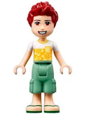 LEGO: Friends Daniel White Flower T-Shirt (frnd0507)