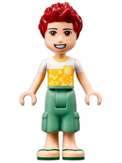 LEGO: Friends Daniel White Flower T-Shirt (frnd0507)
