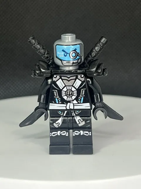 Official LEGO Minifigure Ninjago Possesion Deepstone Armor Zane NJO0151 (no hood
