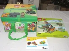 Lego Duplo ZipBin Storage & Play Toy Box & Playmat - New