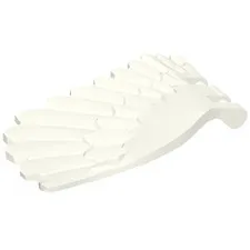 LEGO® Part 20312 - Wing 4 x 7 Right with Feathers and Bar Handles